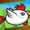 angry flappy chicken fly