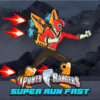 power rangers run fast escape zombies
